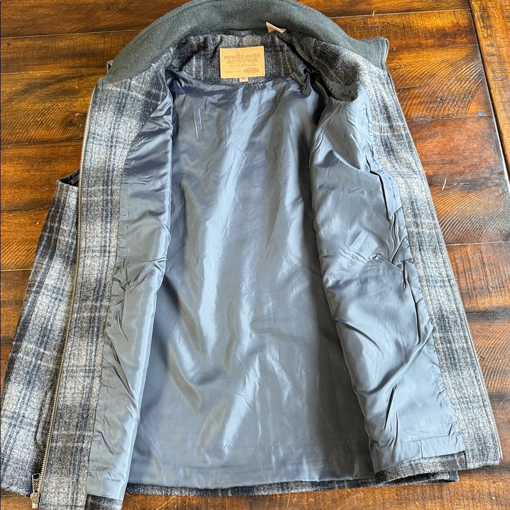 XLPowder River  Outfitters  panhandle lined wool vest - Picture 4 of 4